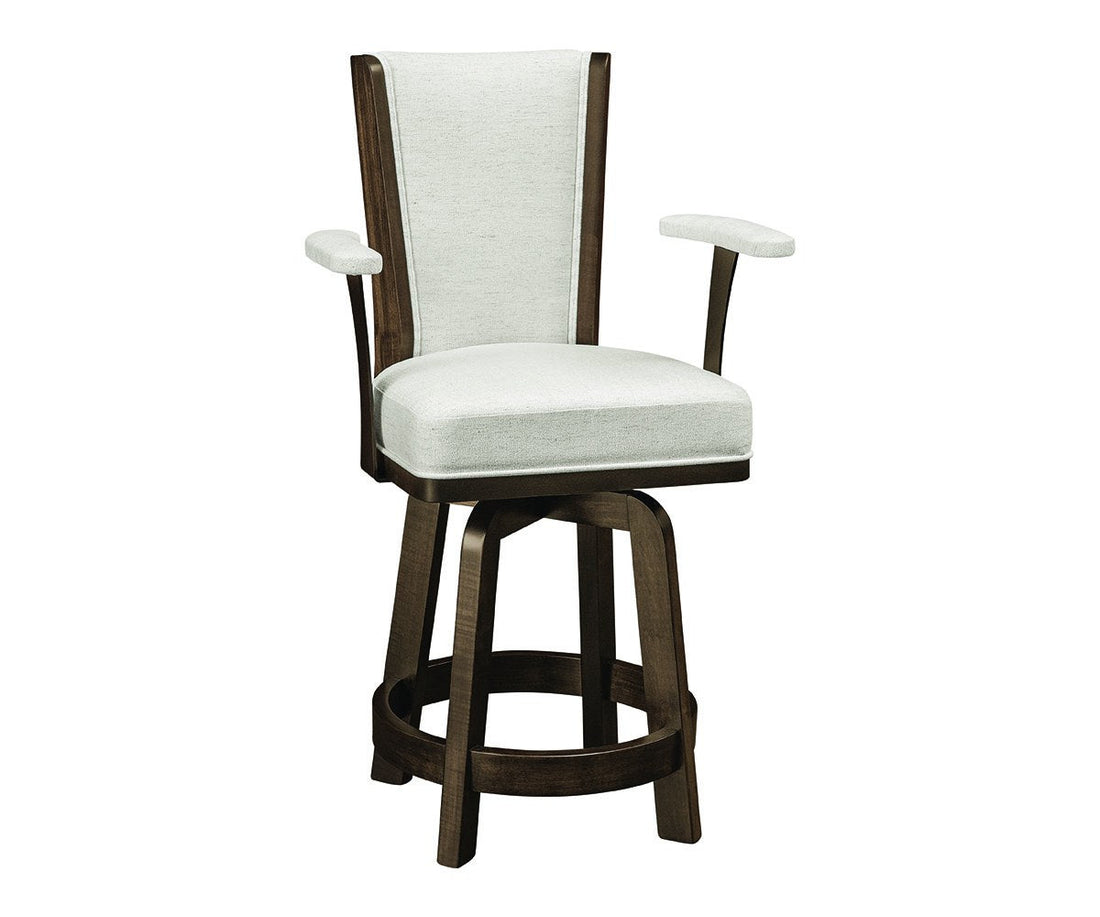 Caraway Arm Swivel Bar Stool product photo
