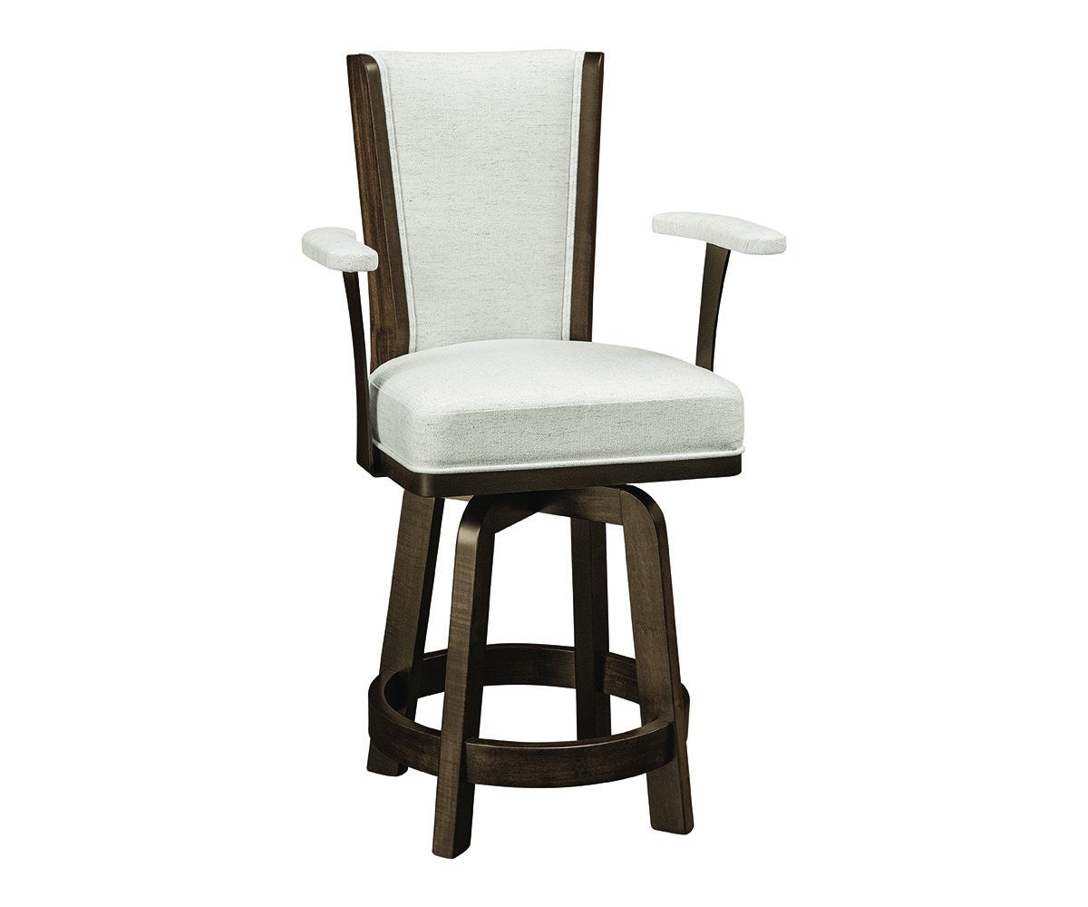 Caraway Arm Swivel Bar Stool product photo