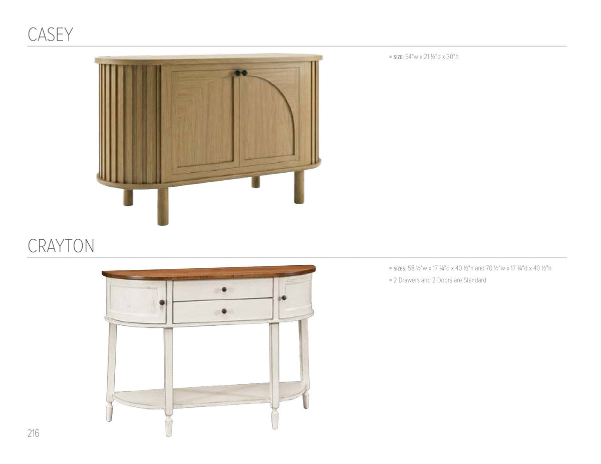 Crayton Server catalog page