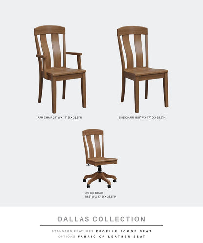 Dallas Side Desk Chair