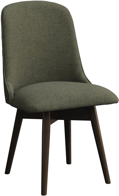 Dorcy Swivel Dining Chair - Wood Base
