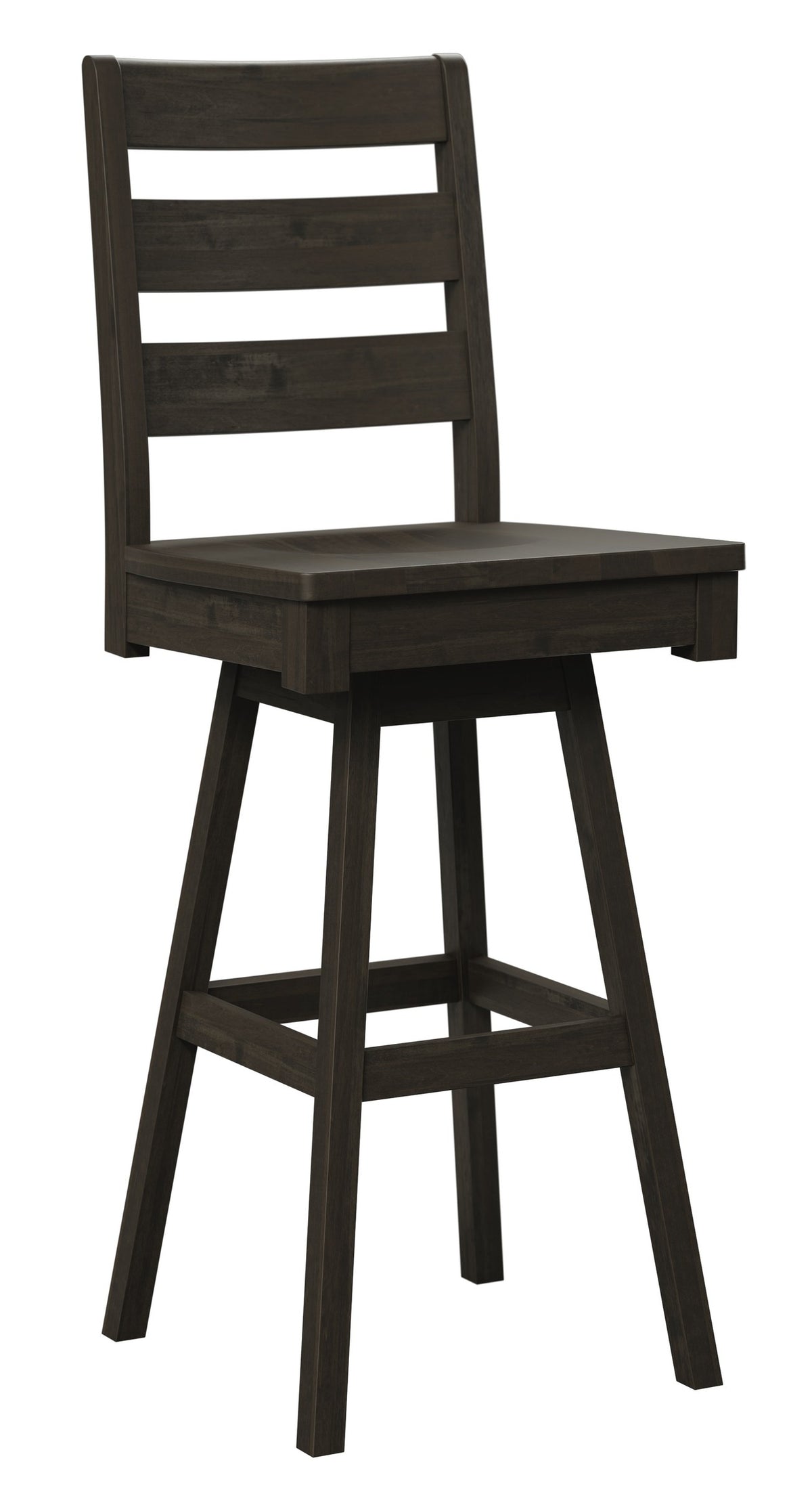 Dutch Ladder Side Swivel Bar Stool
