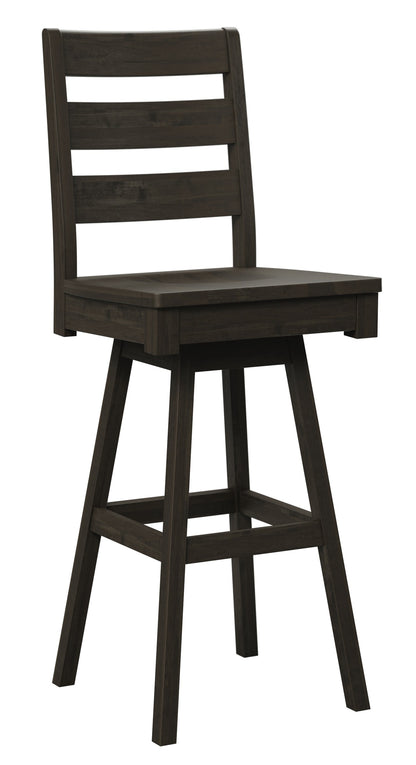 Dutch Ladder Side Swivel Bar Stool