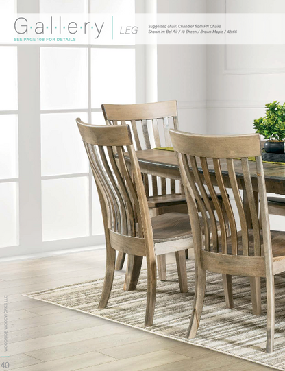 Gallery Leg Table