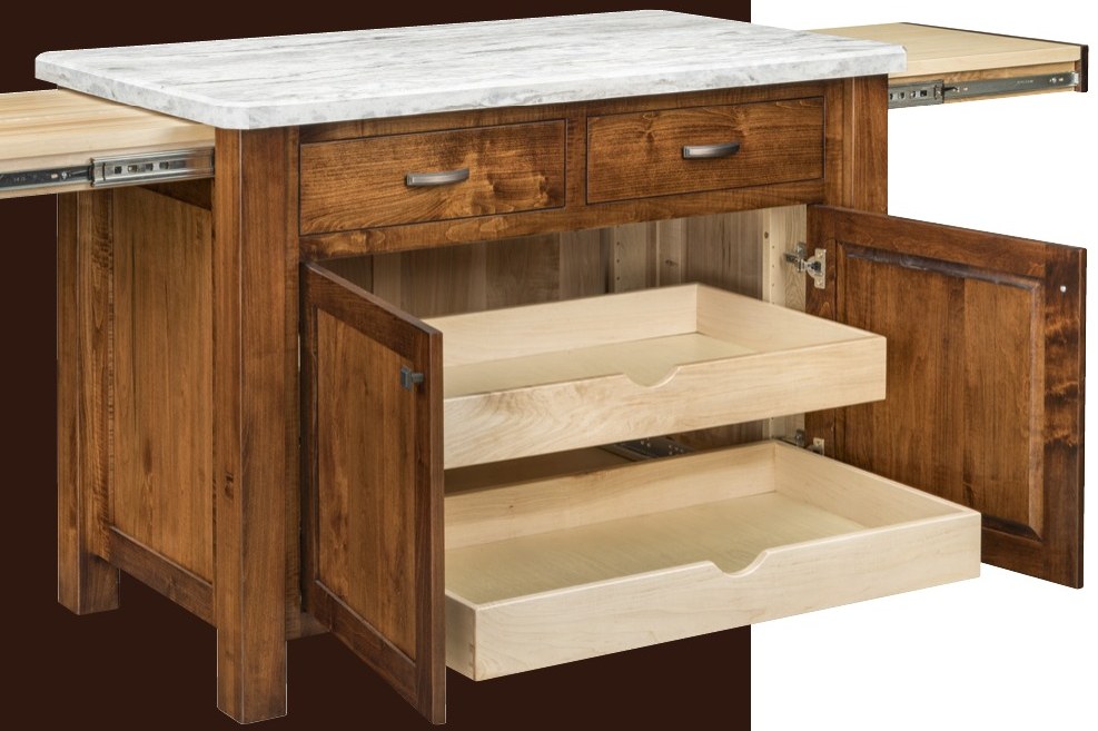Granby Kitchen Island open