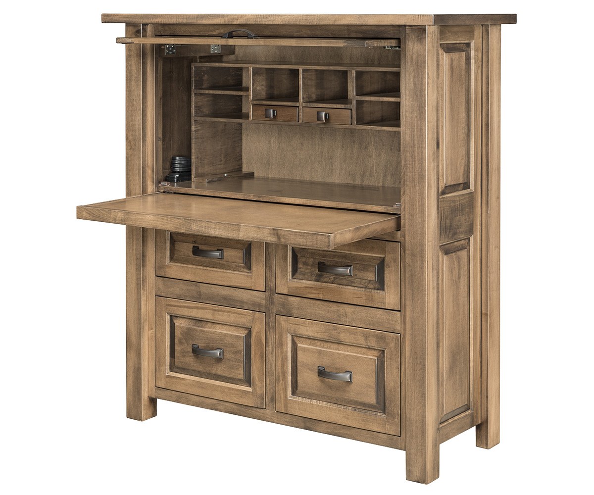 Highland Secretary Desk open