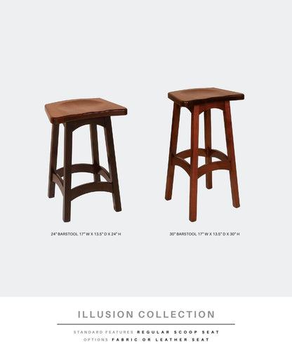 Illusion Bar Stool