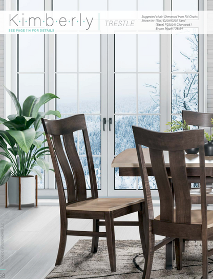 Kimberly Trestle Table