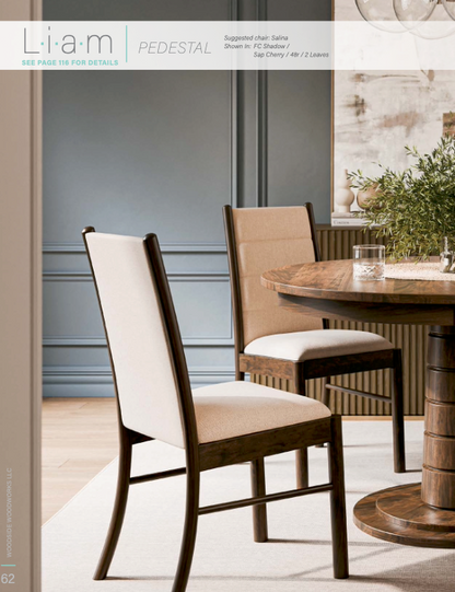 Liam Pedestal Table