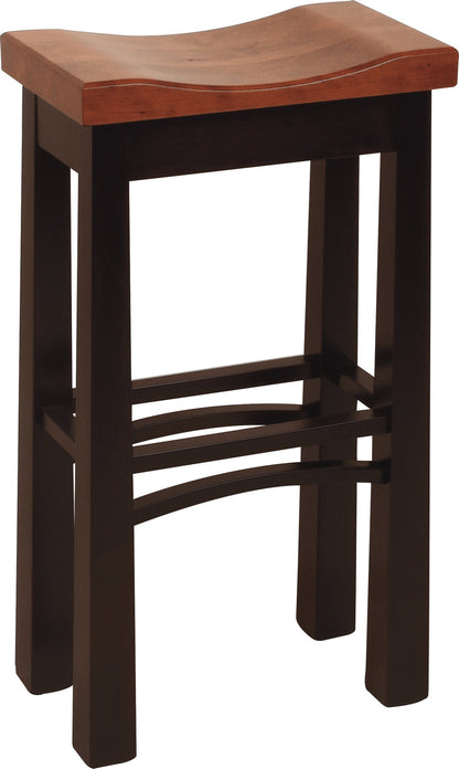 Madison Saddle Bar Stool