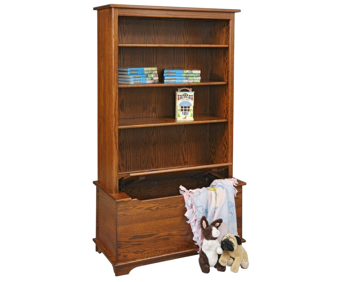 Bookcase with Toy Box