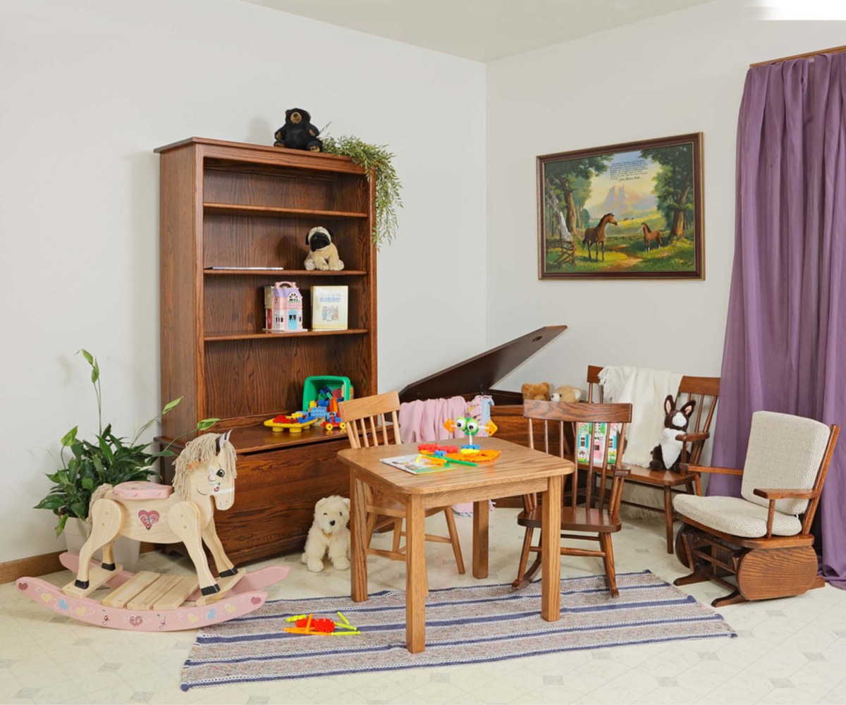 Bookcase with Toy Box