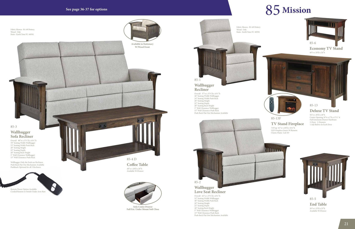 Mission collection catalog page