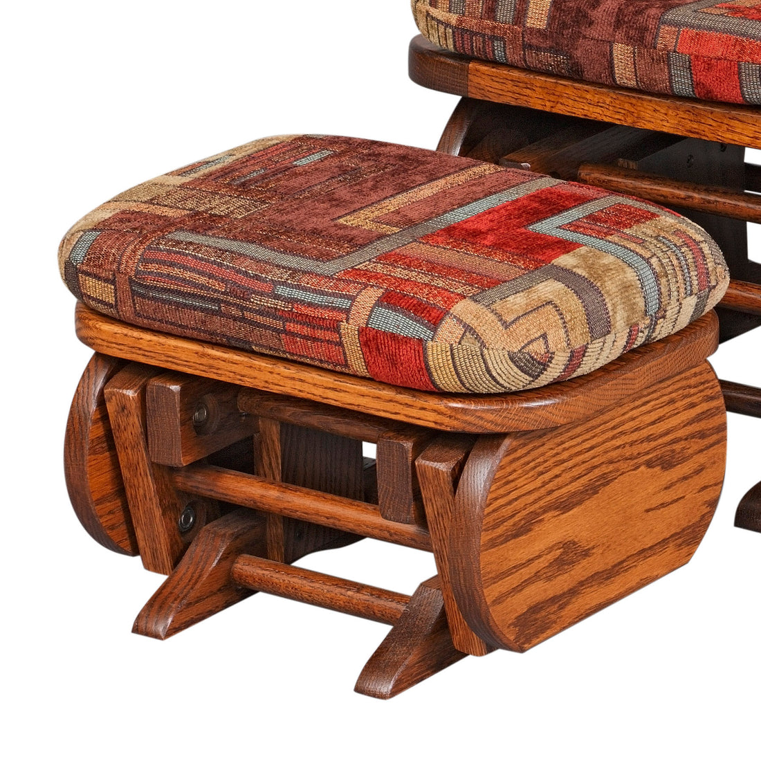 Child's Glider and Ottoman
