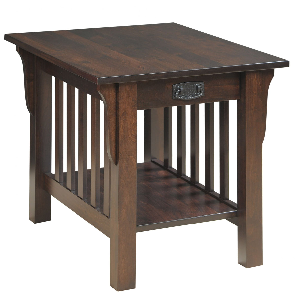 Mission Deluxe End Table with Drawer