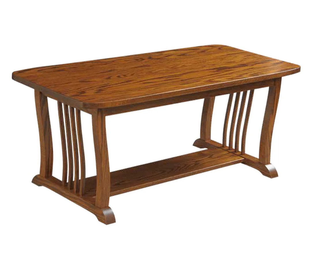 Mission Flared Leg Coffee Table
