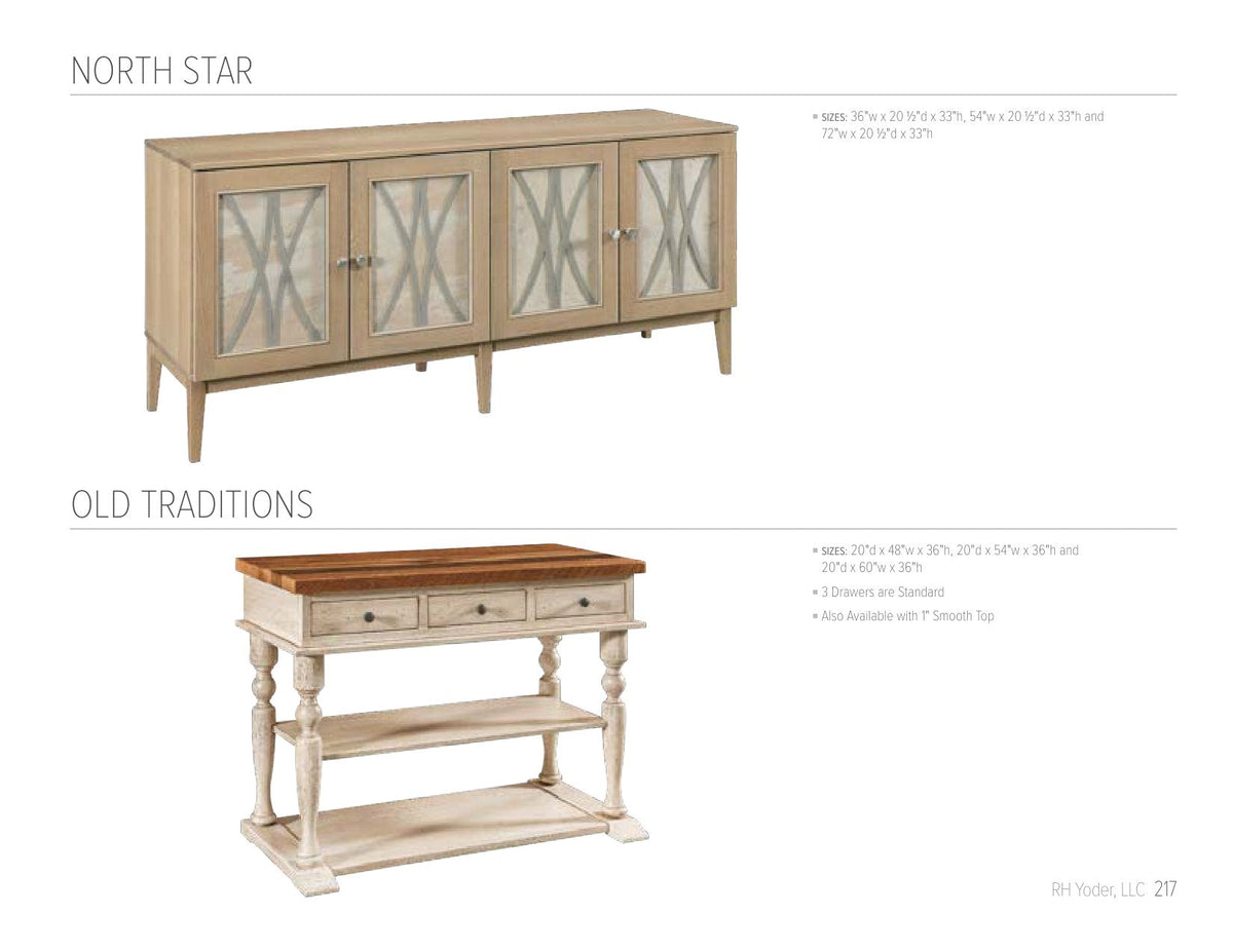 North Star Server catalog page