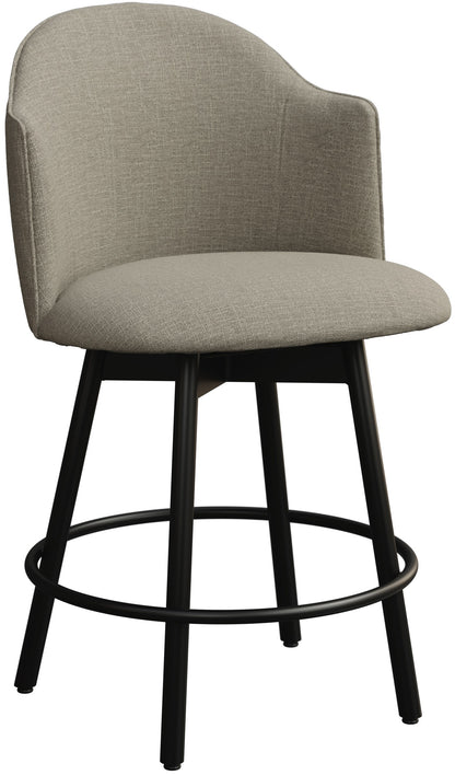 Reno Swivel Bar Stool - Metal Base