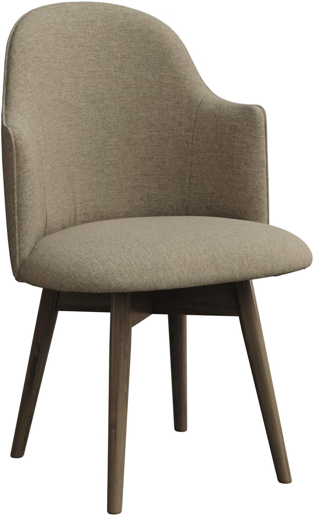Reno Swivel Dining Chair - Wood Base