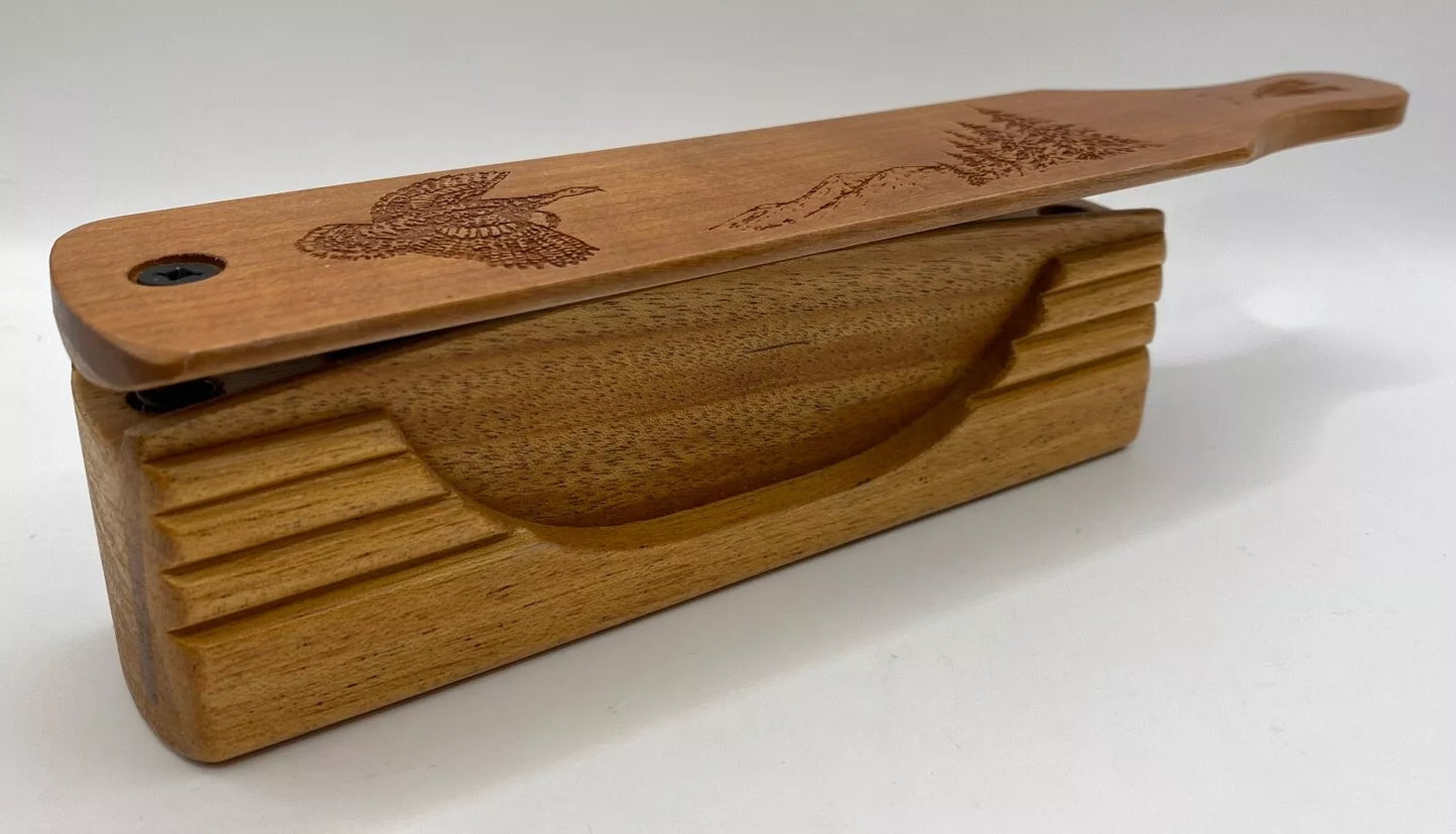 Genuinely Amish Crafted "Half Moon" Turkey Box Call