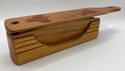 Genuinely Amish Crafted "Half Moon" Turkey Box Call