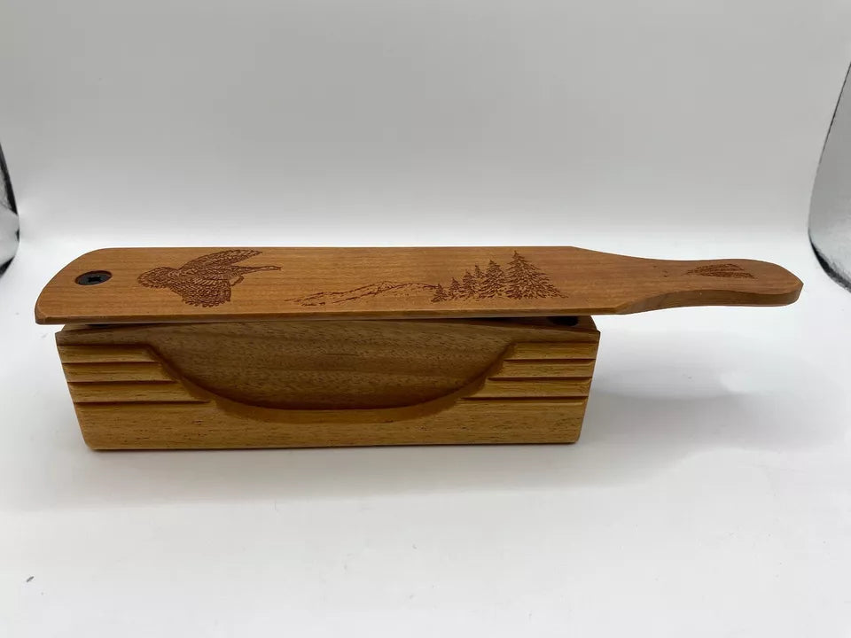 Genuinely Amish Crafted "Half Moon" Turkey Box Call
