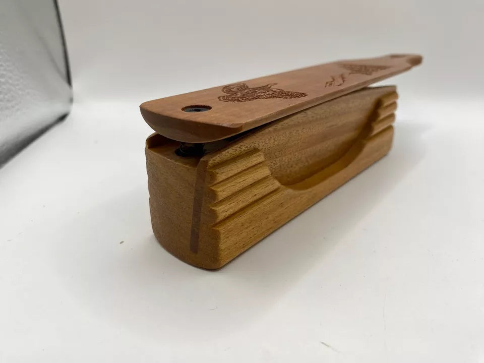 Genuinely Amish Crafted "Half Moon" Turkey Box Call