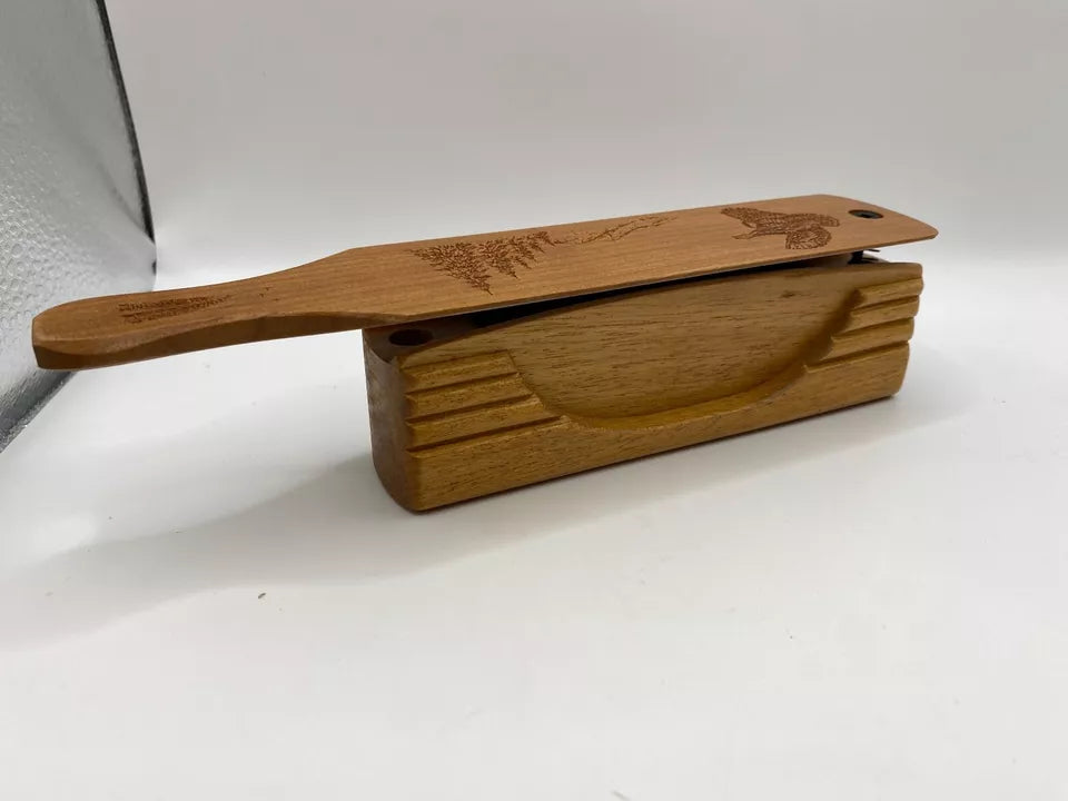 Genuinely Amish Crafted "Half Moon" Turkey Box Call
