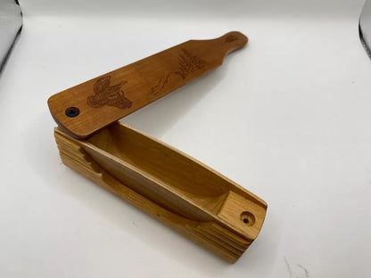 Genuinely Amish Crafted "Half Moon" Turkey Box Call