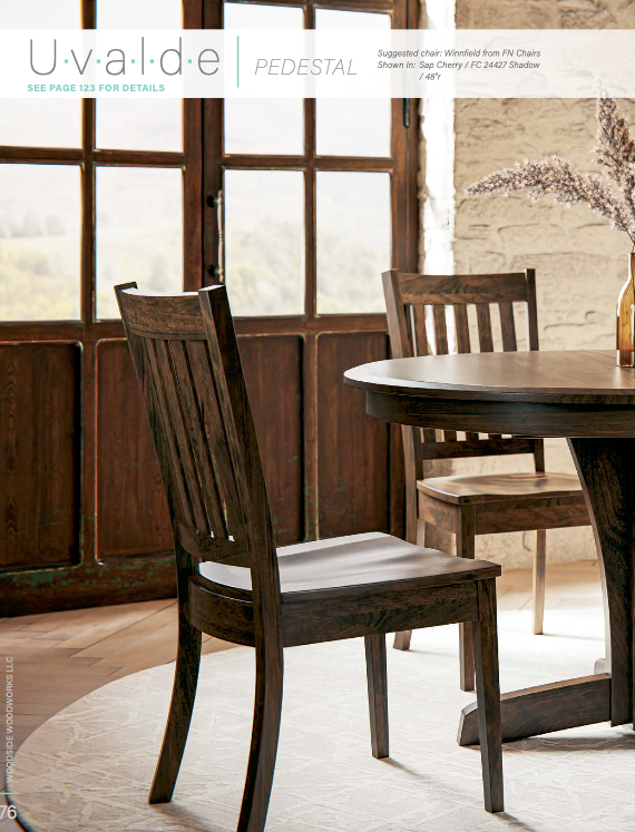 Uvalde Pedestal Table