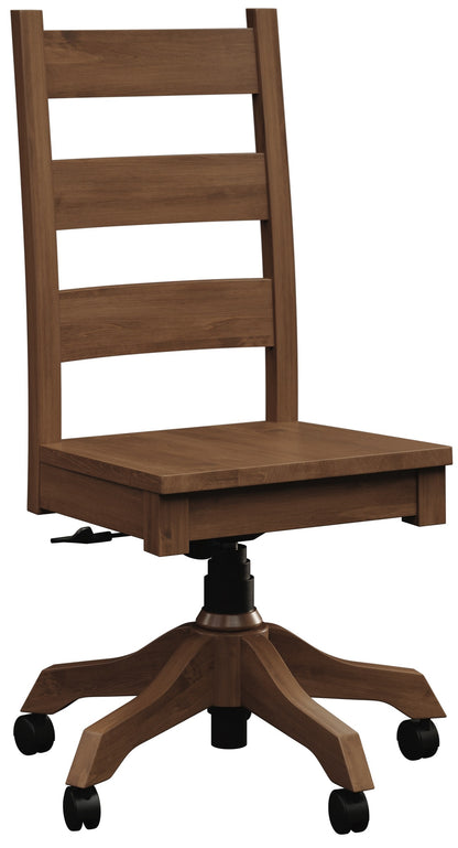 Western Hi Back Side Desk Chair